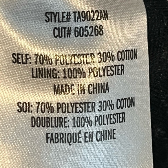 Eva Franco Jumpsuit Ladies Size Small Side Zip Front Pockets Wide Legs Cute Chic - Picture 9 of 9